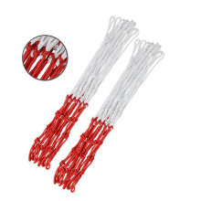 Hot selling polypropylene basketball net three-color 50cm